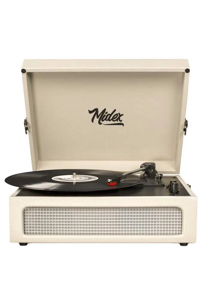 Midex MTX-420WH Nostaljik Bluetooth PRO Pikap Plakçalar Şarjlı 3 Devirli