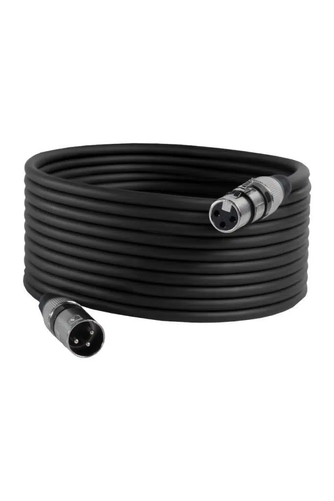 Midex MXL-15M-BK Kaliteli XLR TO XLR 15 mt. Mikrofon Kablosu