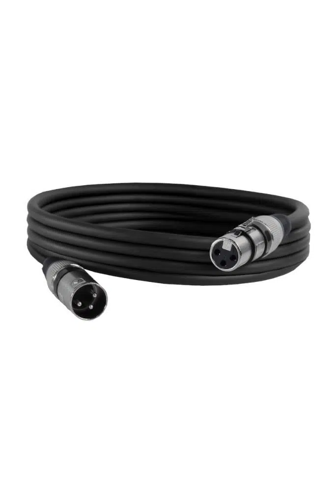 Midex MXL-3M-BK Kaliteli XLR TO XLR 3 mt. Mikrofon Kablosu