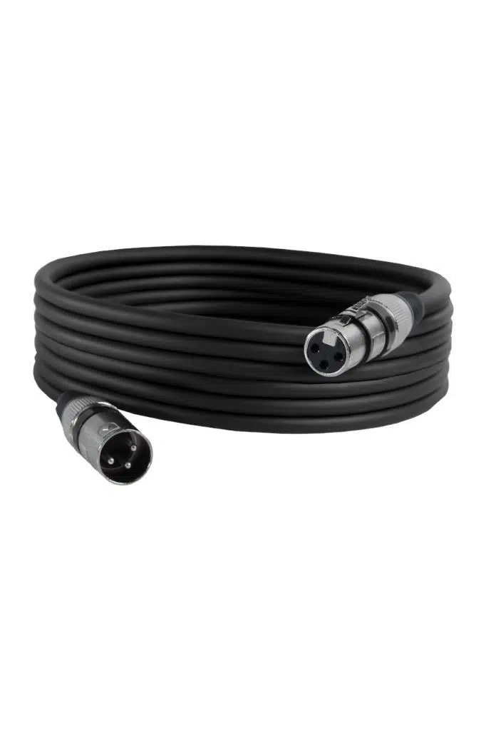 Midex MXL-5M-BK Kaliteli XLR TO XLR 5 mt. Mikrofon Kablosu