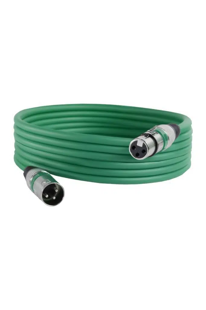 Midex MXL-5M-GR Kaliteli XLR TO XLR 5 mt. Mikrofon Kablosu