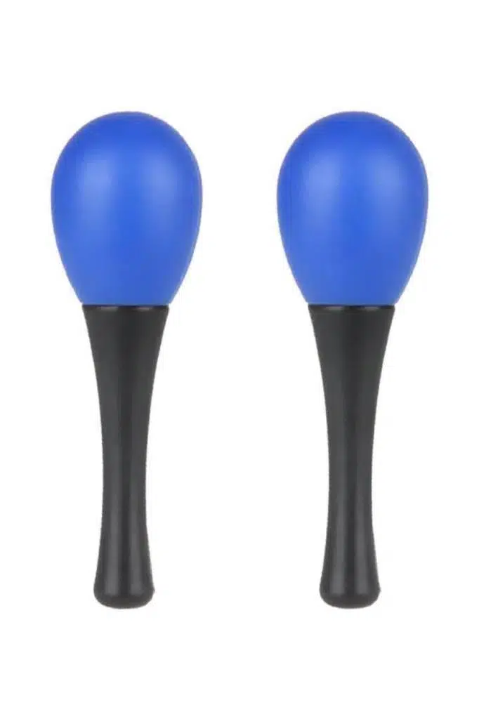 Midex Orf-MRC-06BL Örf Aletleri Mavi Marakas Plastik Maracas 2 Adet (Çift)