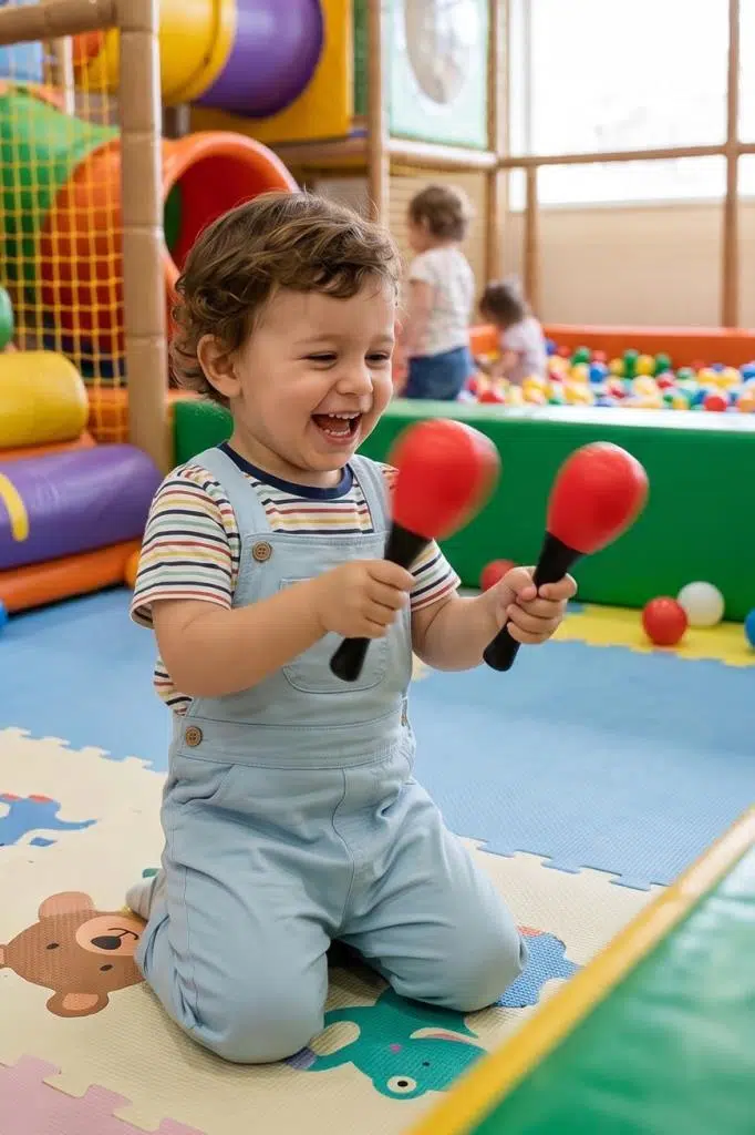 Midex Orf-MRC-06RD Örf Aletleri Kırmızı Marakas Plastik Maracas 2 Adet (Çift)