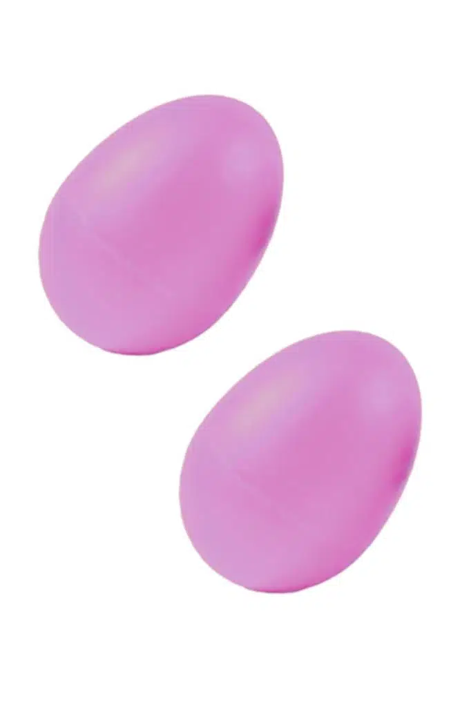 Midex Orf-MT8PK Örf Aletleri Plastik Pembe Yumurta Marakas Müzikal Titreme 2 Adet (Çift)
