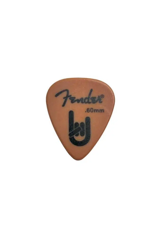 Midex PC-600OR FNDR Turuncu Renk Yüksek Kalite Gitar Pena (0.60mm)