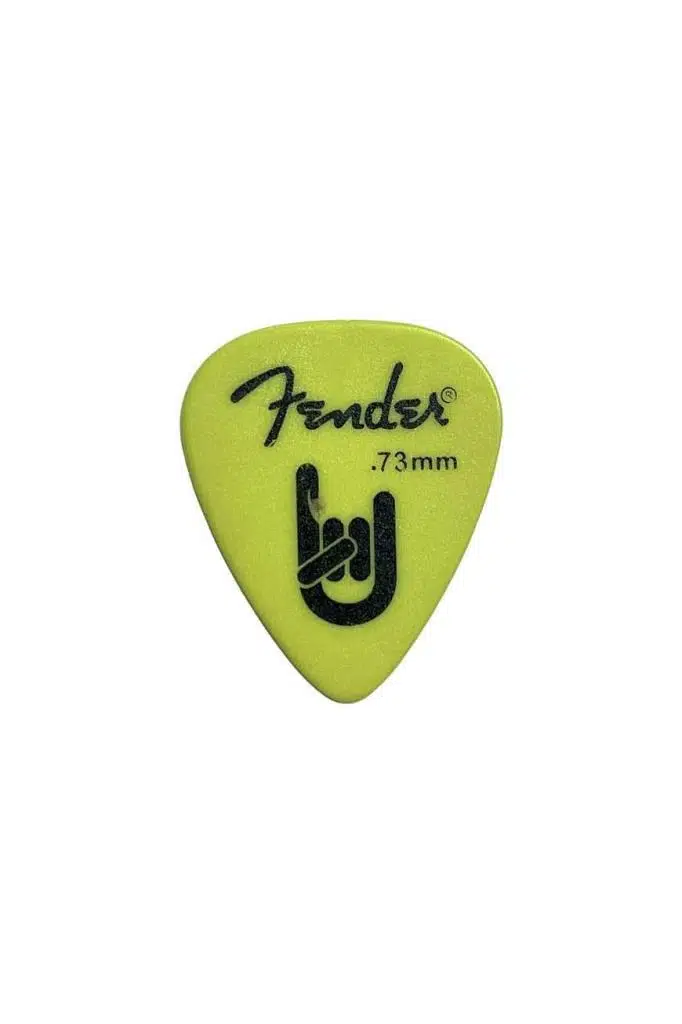 Midex PC-600YL FNDR Sarı Renk Yüksek Kalite Gitar Pena (0.73mm)