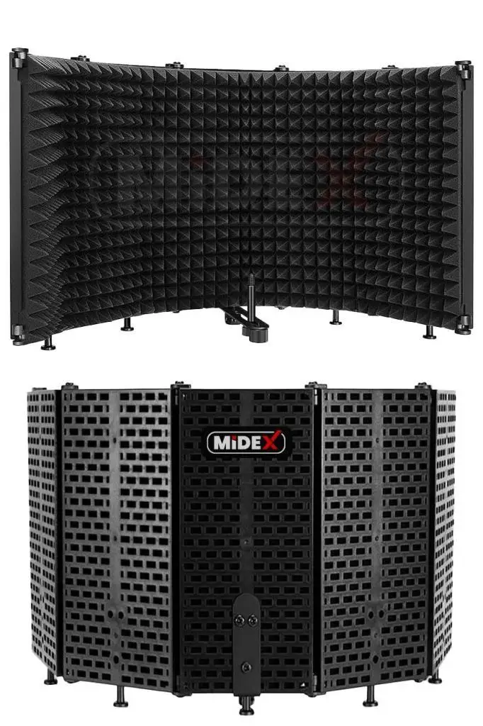 Midex PF-43-OUT Mikrofon Ses Yalıtım İzolasyon Paneli (OUTLET)