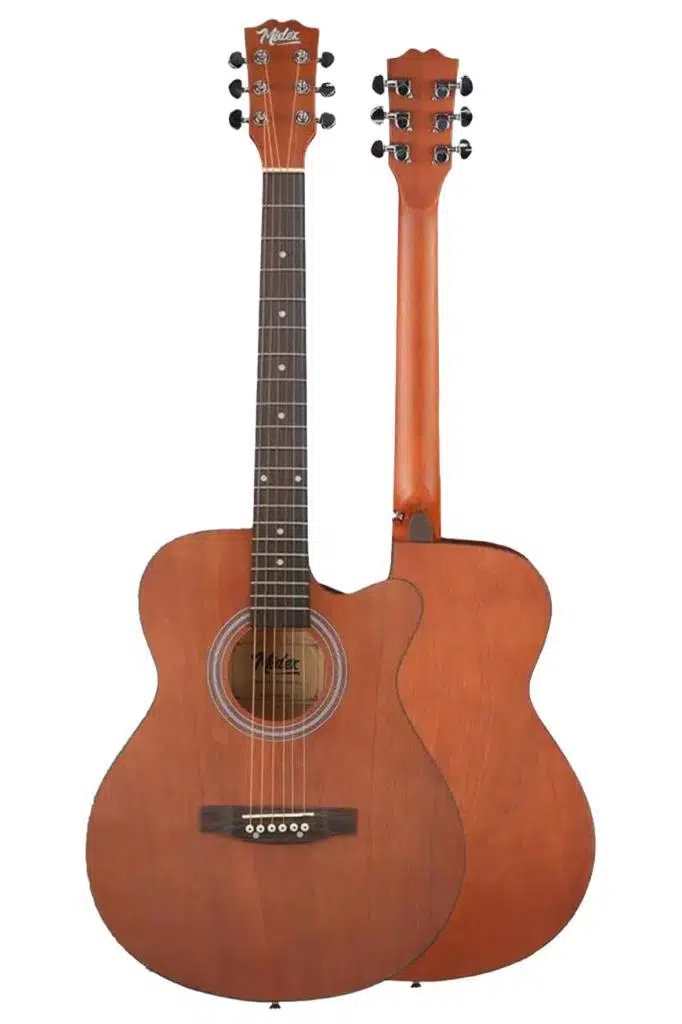 Midex Phx-187 Masif Ağaç Akustik Gitar 4/4 Yetişkin Boy (Çanta Askı Capo)