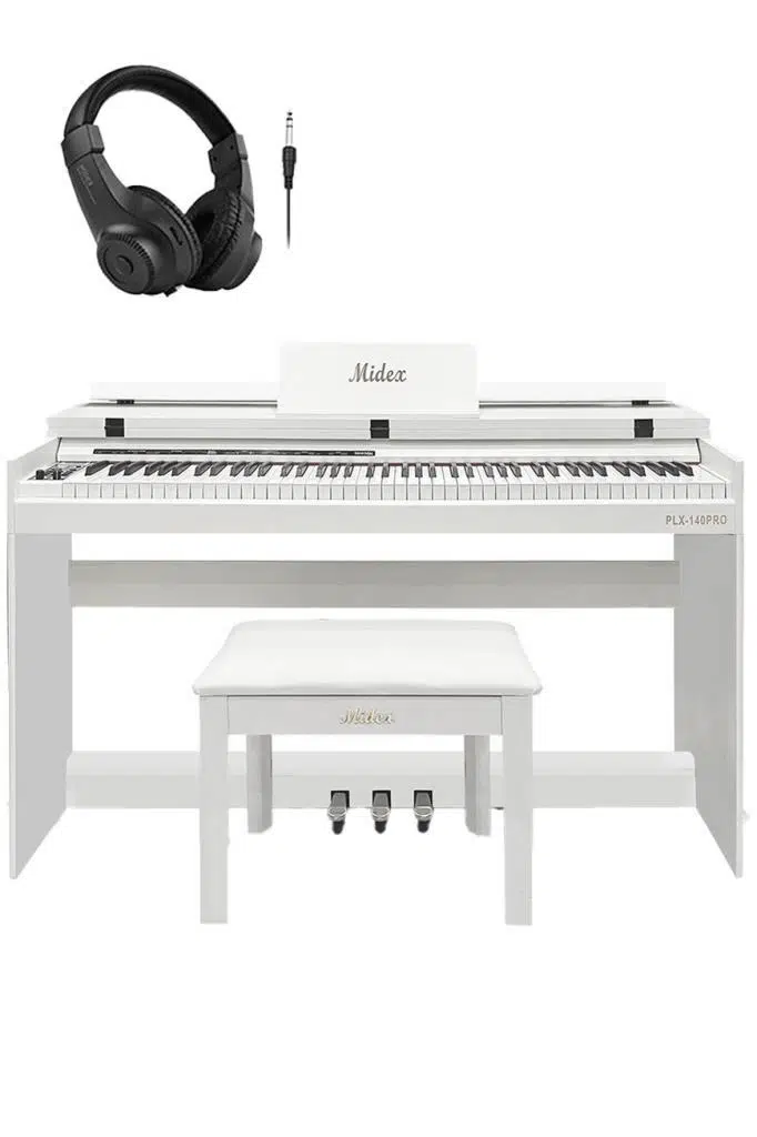 Midex PLX-140WH-OUT Dijital Piyano (OUTLET)