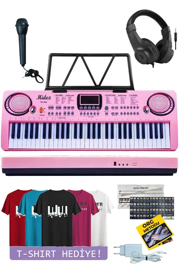 https://www.yonkamuzikmarket.com/midex-ps-1500pk-tgift-baslangic-icin-61-tuslu-org-seti-t-shirt-hediye