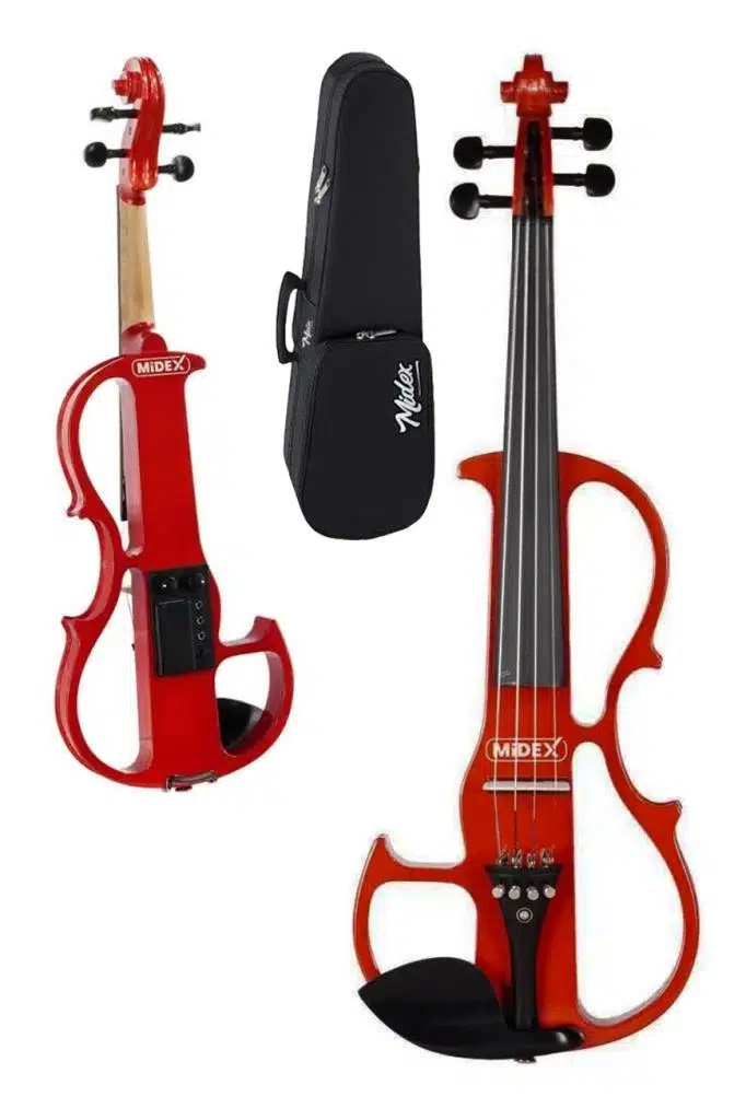 Midex RCZ-606RD-AMP Elektro Keman ve Şarjlı Anfi Seti