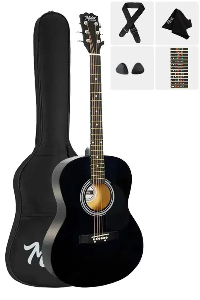 Midex RG-530BK-OUT Siyah 40 İnç Akustik Gitar Seti 4/4 (OUTLET)
