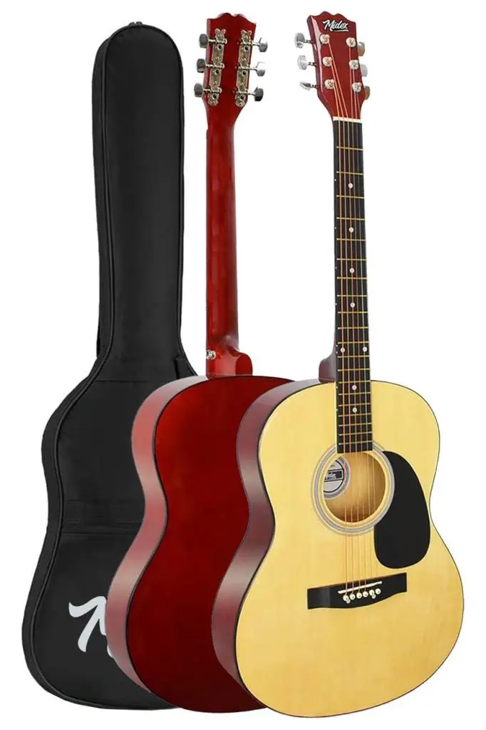 Midex RG-530NT Kaliteli Natural 40 İnç Akustik Gitar Seti 4/4 Yetişkin
