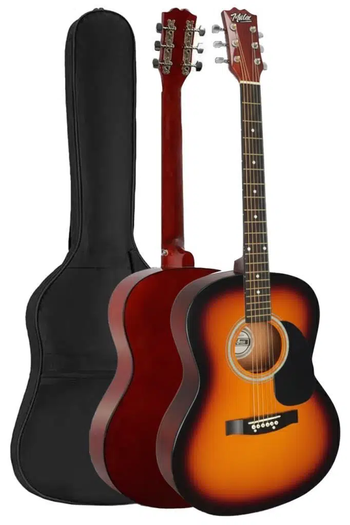 Midex RG-530SB Kaliteli Gün Batımı 40 İnç Akustik Gitar Seti 4/4 Yetişkin