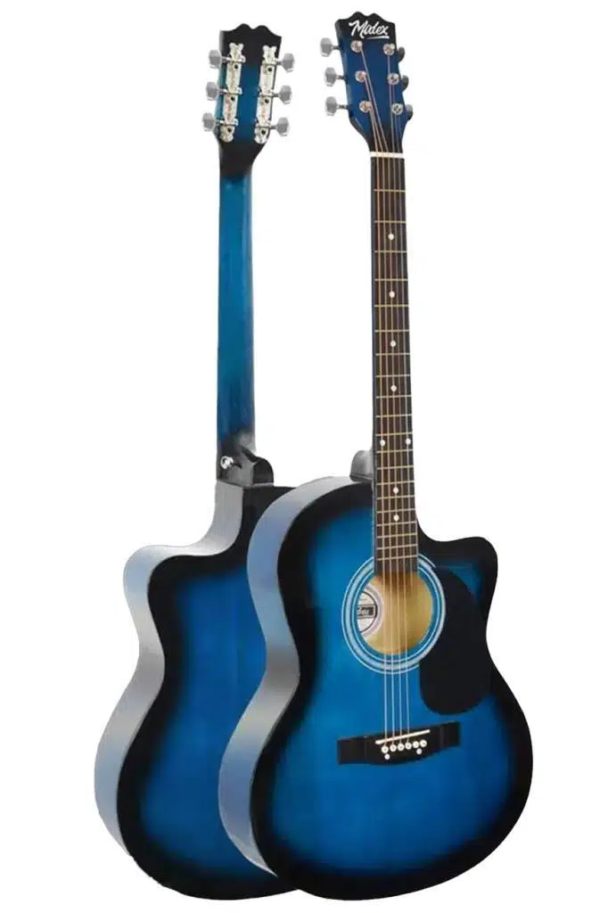 Midex RG-560BL Pack Mavi Elektro Akustik Gitar Full Set Ekolayzerli 40 İnç 4/4 Yetişkin