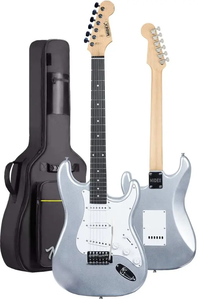 Midex RPH-30SL-25AMP Gül Klavye SSS 25W Amfili Elektro Gitar Seti