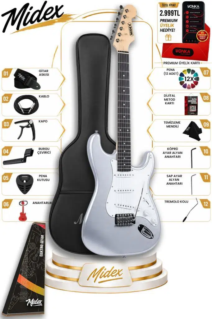 https://www.yonkamuzikmarket.com/midex-rph-30sl-gul-klavye-silver-strat-kasa-sss-elektro-gitar-seti