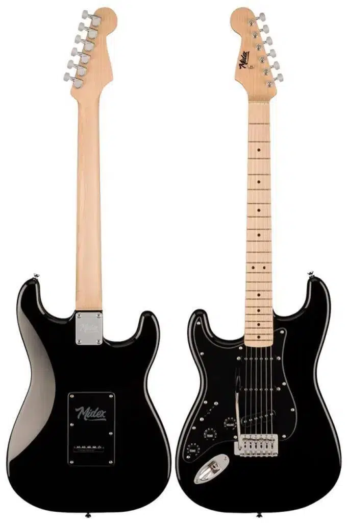 Midex RPH-31BK-50AMP Solak Elektro Gitar 50W Amfili Full Set