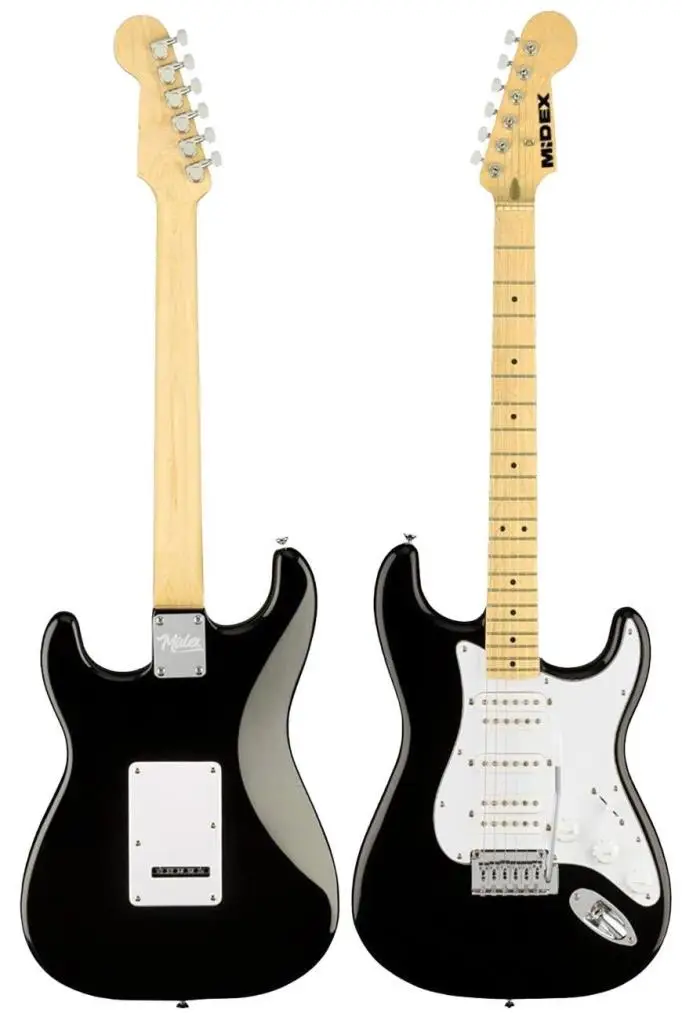 Midex RPH-40WB-35AMP 35W Şarjlı Amfili Elektro Gitar Seti HSH Manyetik Maple Klavye