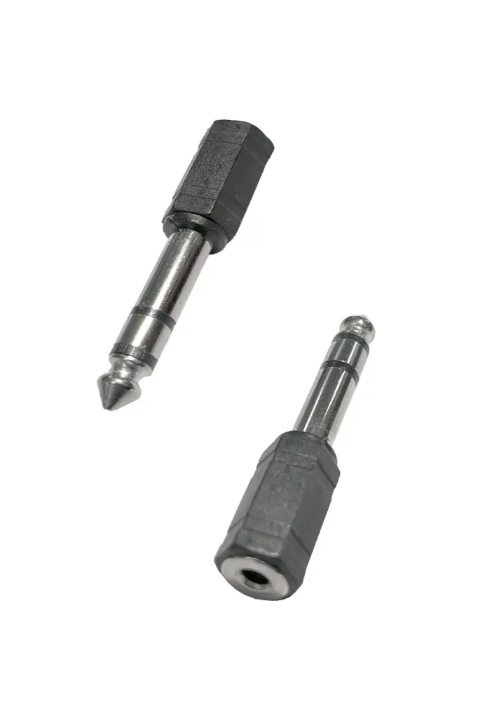 Midex SE1 Jack Adaptör 6.35mm Çevirici Silver Renk Adaptör Stereo