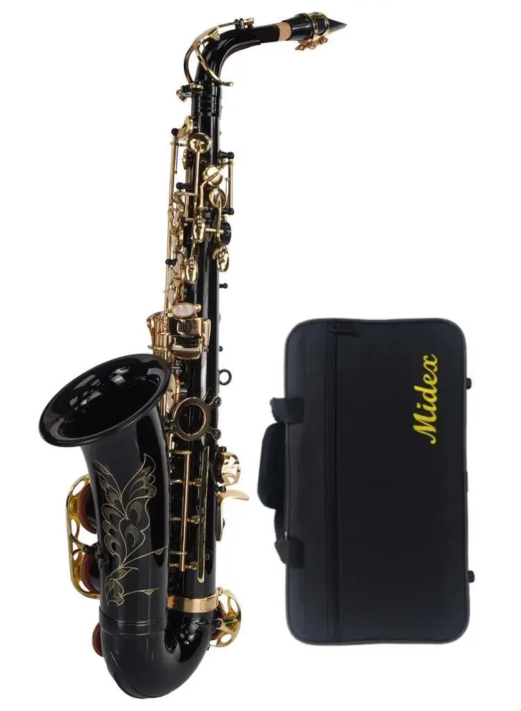 Midex SF-701 Profesyonel Alto Saksafon (Çanta ve Aksesuar Dahil (Mib)