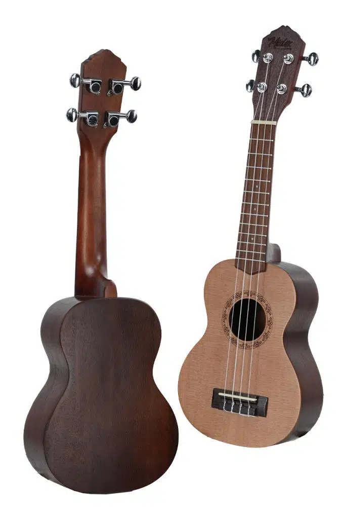 Midex SPA-231 Ladin Venge Ağacı Kaliteli Soprano Ukulele Seti