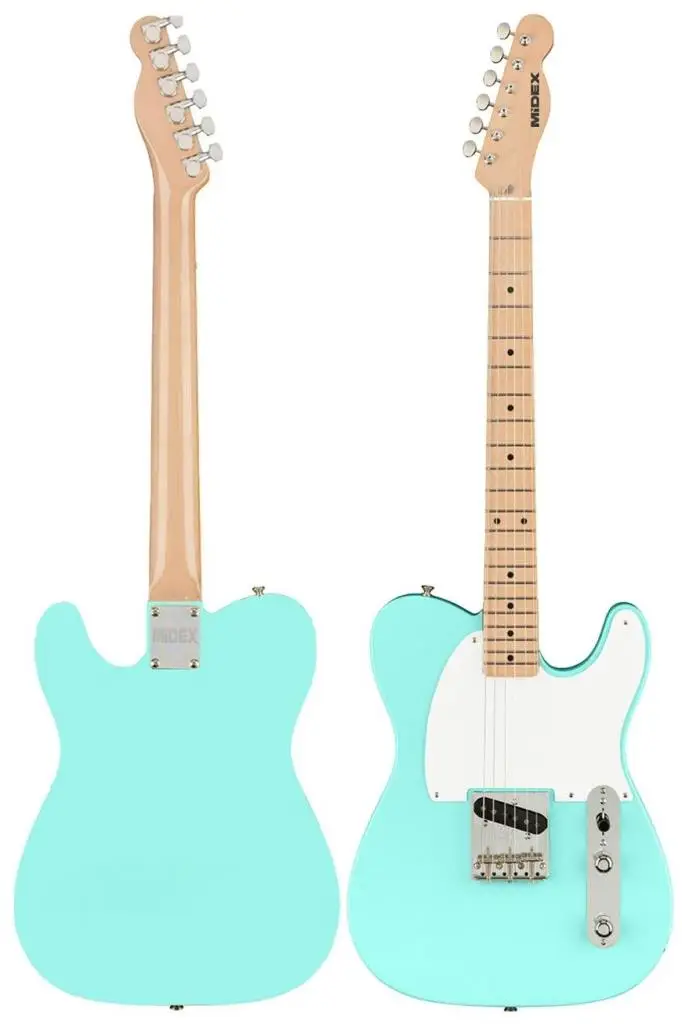 Midex TLX-50GR-25AMP Tele Kasa Maple Klavye 2 Single-Coil 25W Amfili Elektro Gitar