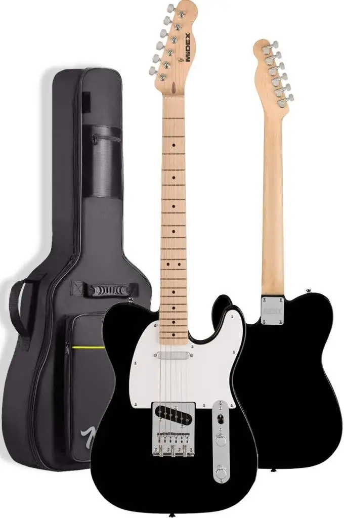 Midex TLX-50WB-25AMP Tele Kasa Maple Klavye 2 Single-Coil 25W Amfili Elektro Gitar