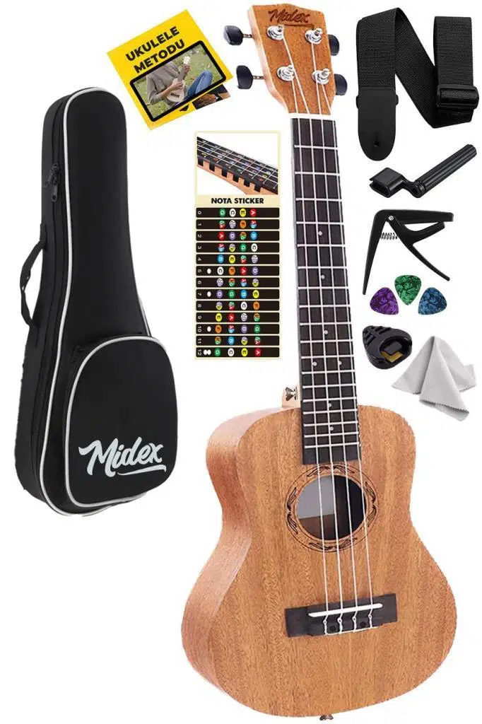 Midex TN-26M-OUT Tenör Ukulele (OUTLET)