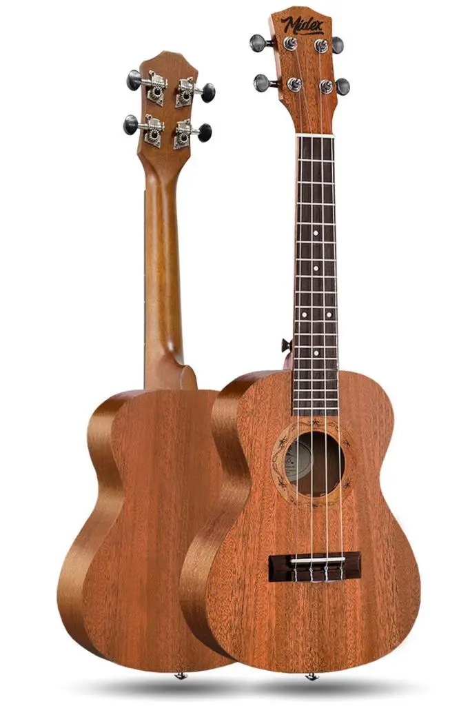 Midex TN-26MC Set Maun Tenör Ukulele (Softcase Tuner Capo Metod Nota Sticker Askı Pena)