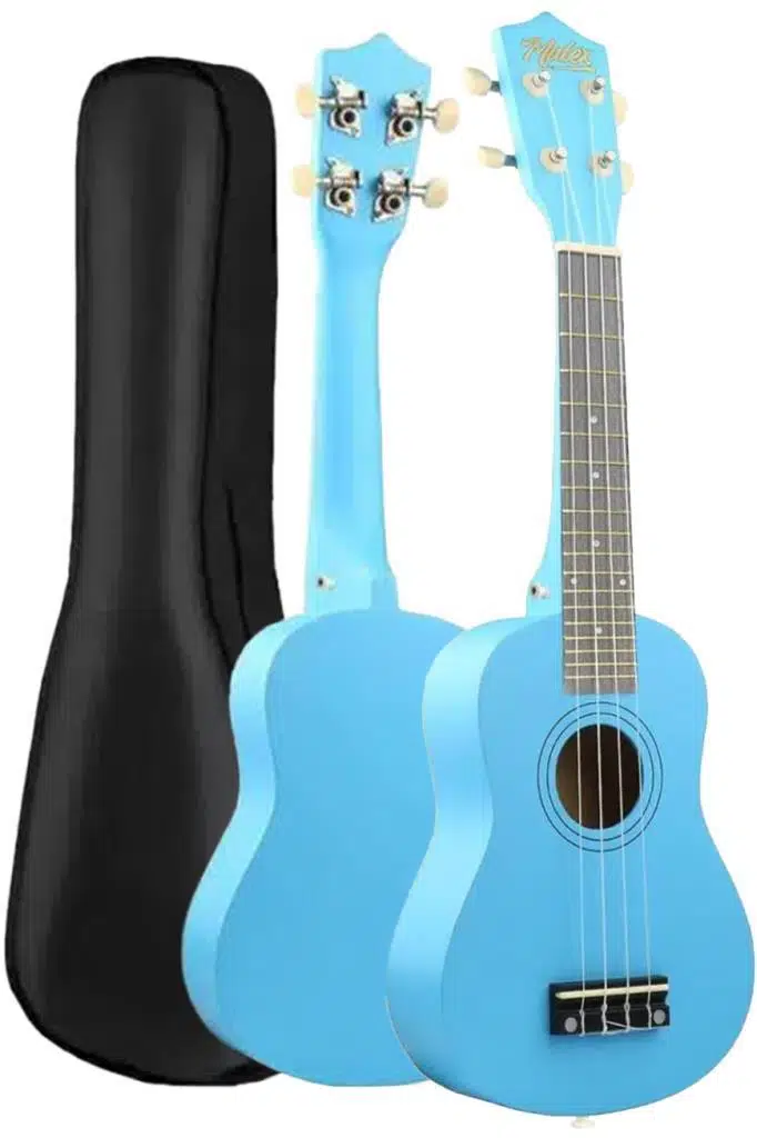 Midex UKX-233BL Mavi Concert Ukulele (Askı Çanta Metod Pena)