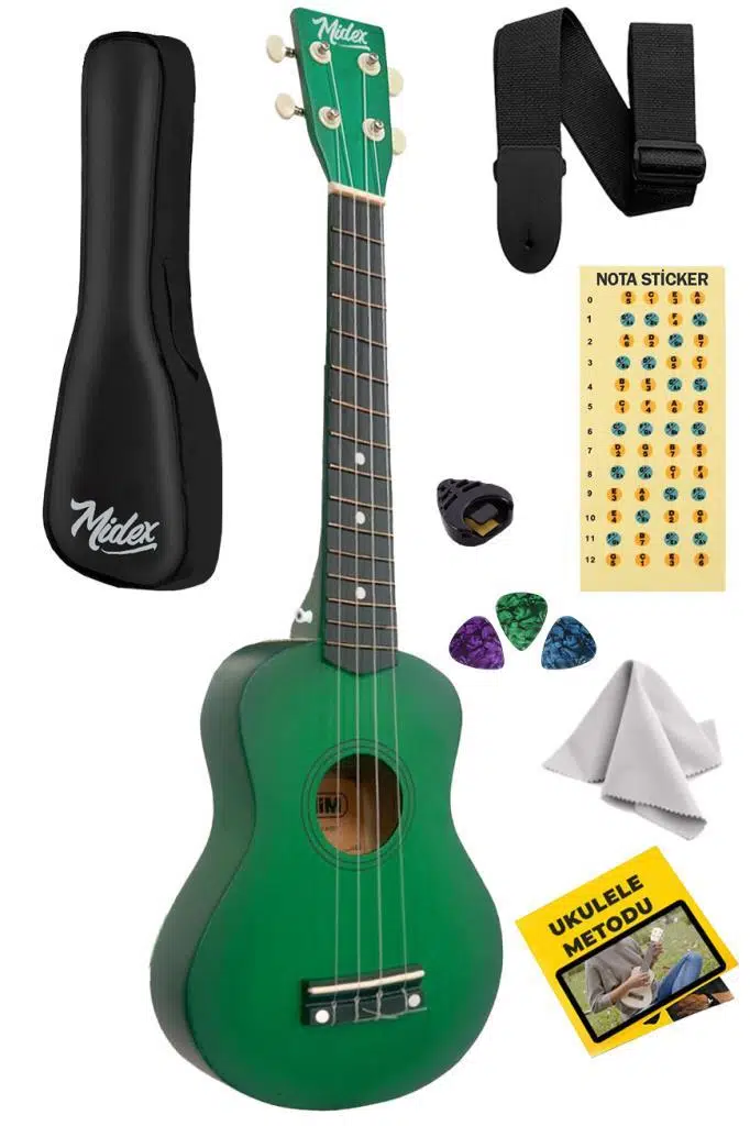 Midex UKX-233GR-OUT Concert Ukulele (OUTLET)