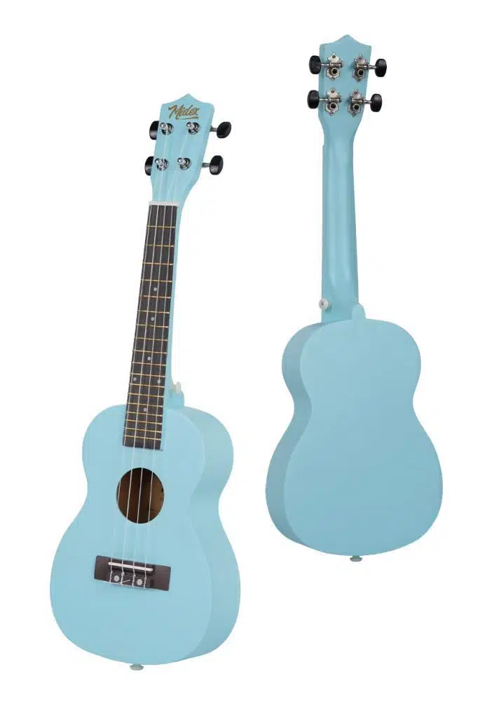 Midex UKX-233LTB Açık Mavi Concert Ukulele (Askı Çanta Metod Pena)