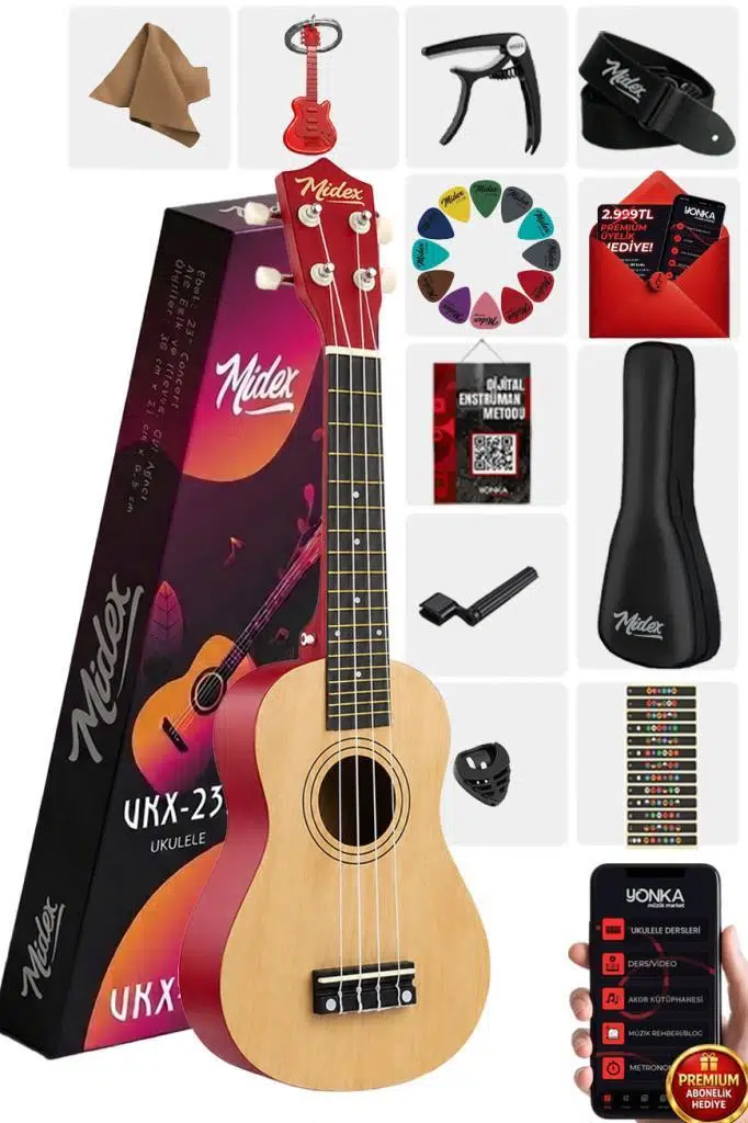 https://www.yonkamuzikmarket.com/midex-ukx-233nt-naturel-concert-ukulele-aski-canta-metod-pena