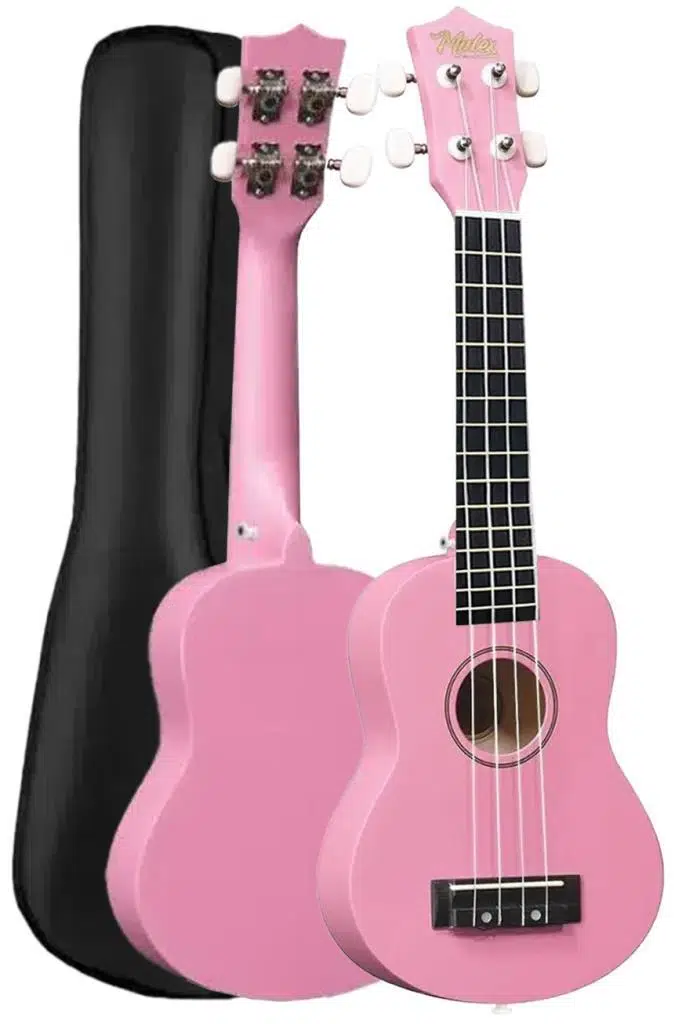 Midex UKX-233PK Pembe Concert Ukulele (Askı Çanta Metod Pena)