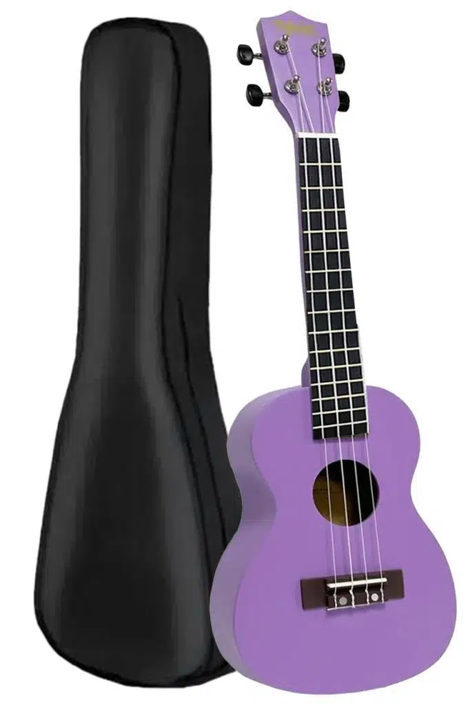 Midex UKX-233PRP Mor Concert Ukulele (Askı Çanta Metod Pena)