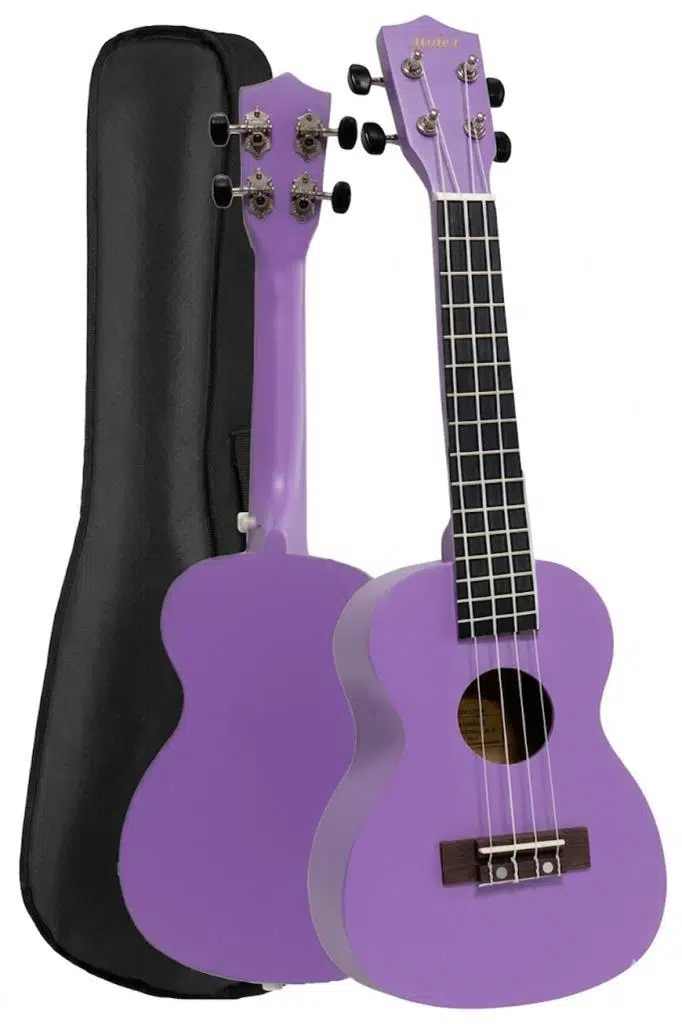 Midex UKX-233PRP Mor Concert Ukulele (Askı Çanta Pena)