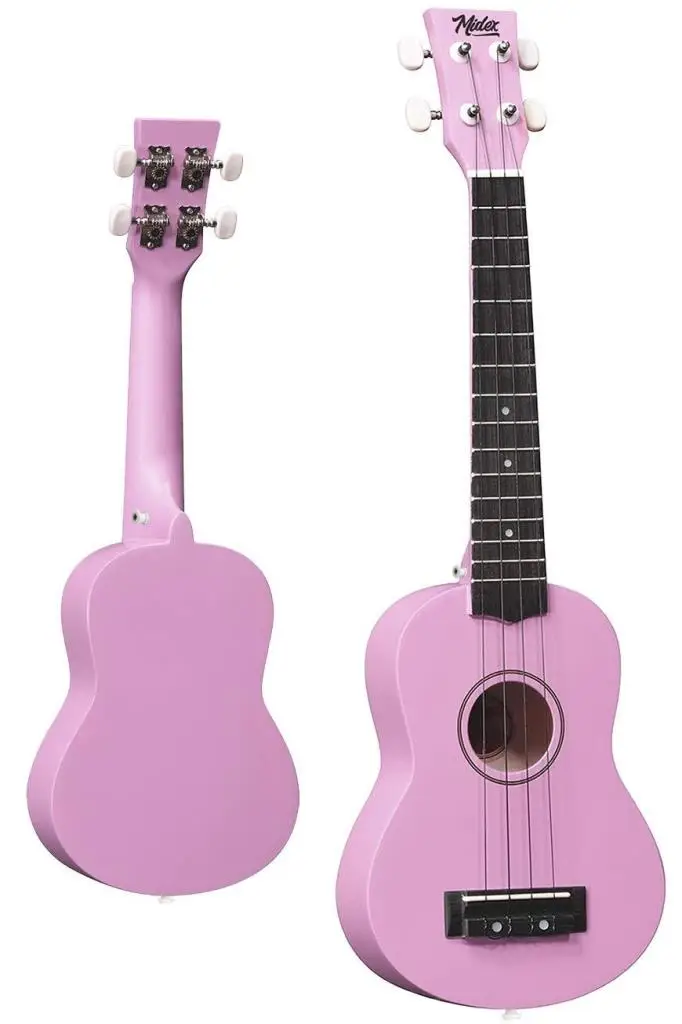 Midex UKX-233PU Lila Concert Ukulele (Askı Çanta Metod Pena)