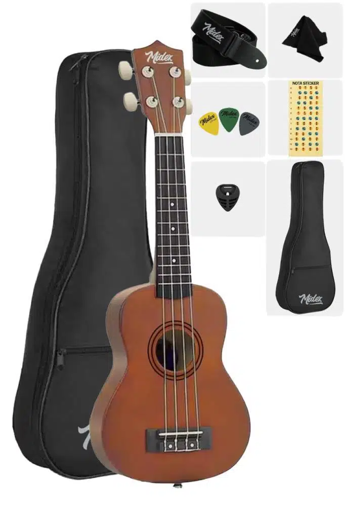 Midex UKX-901M-OUT Soprano Ukulele (OUTLET)