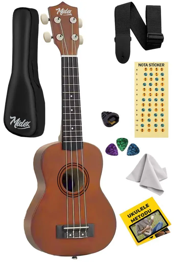 Midex UKX-901M-OUT Soprano Ukulele (OUTLET)