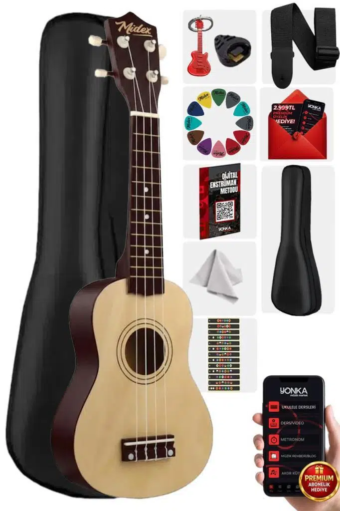 https://www.yonkamuzikmarket.com/midex-ukx-901nt-naturel-soprano-ukulele-aski-canta-metod-pena