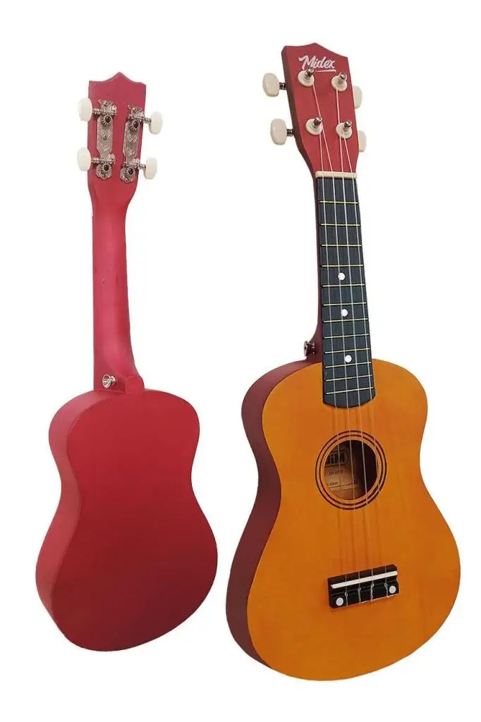 Midex UKX-901YL Turuncu Soprano Ukulele (Askı Çanta Metod Pena)