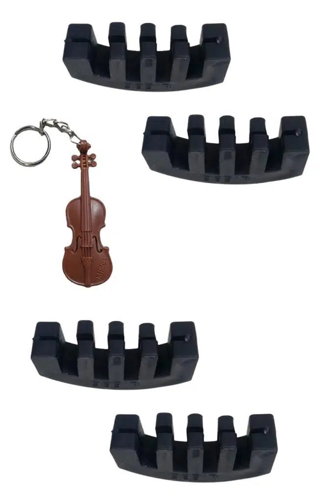 Midex VS-100X 4'LÜ SET Plastik Kaliteli Keman Susturucusu