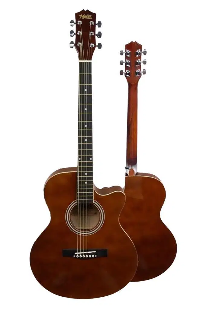 Midex XC-200BRW Kaliteli Akustik Gitar Seti 40 İnç 4/4 Yetişkin Full Set