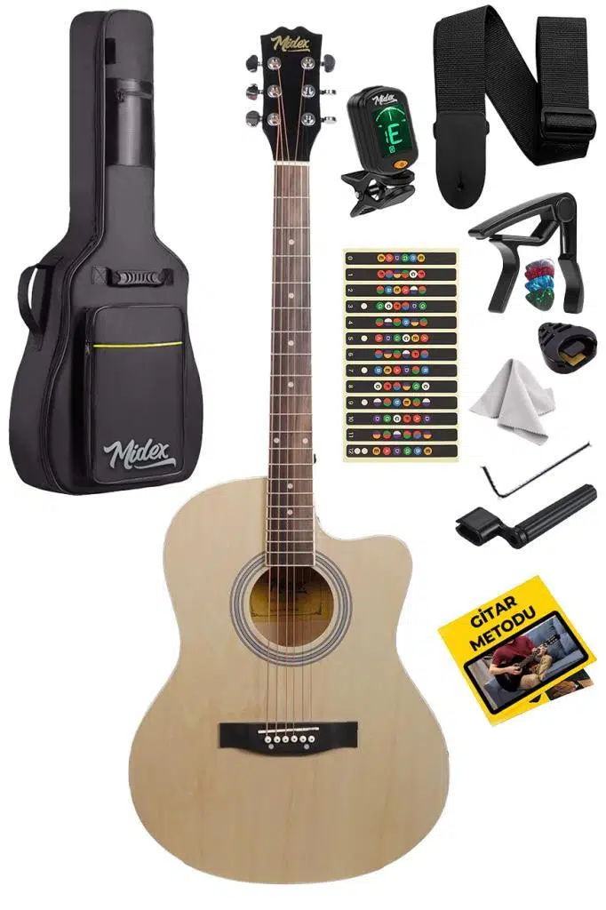 Midex XC-200NT-OUT Akustik Gitar (OUTLET)