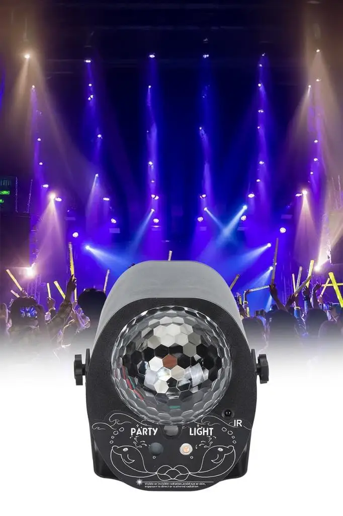 Quenlite QD-14 Renkli 3in1 Sahne Led Efekt ve Lazer Işık 16 Çeşit Desen