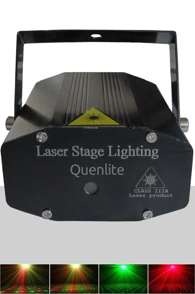 Quenlite QD-30 Rgb Renkli Sahne Lazer Işık Sistemi 