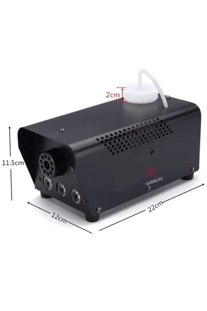 Quenlite QL-700RGB-LK Sis Makinası 700 Watt LED Işıklı ve Kumandalı (5 Litre Likitli)