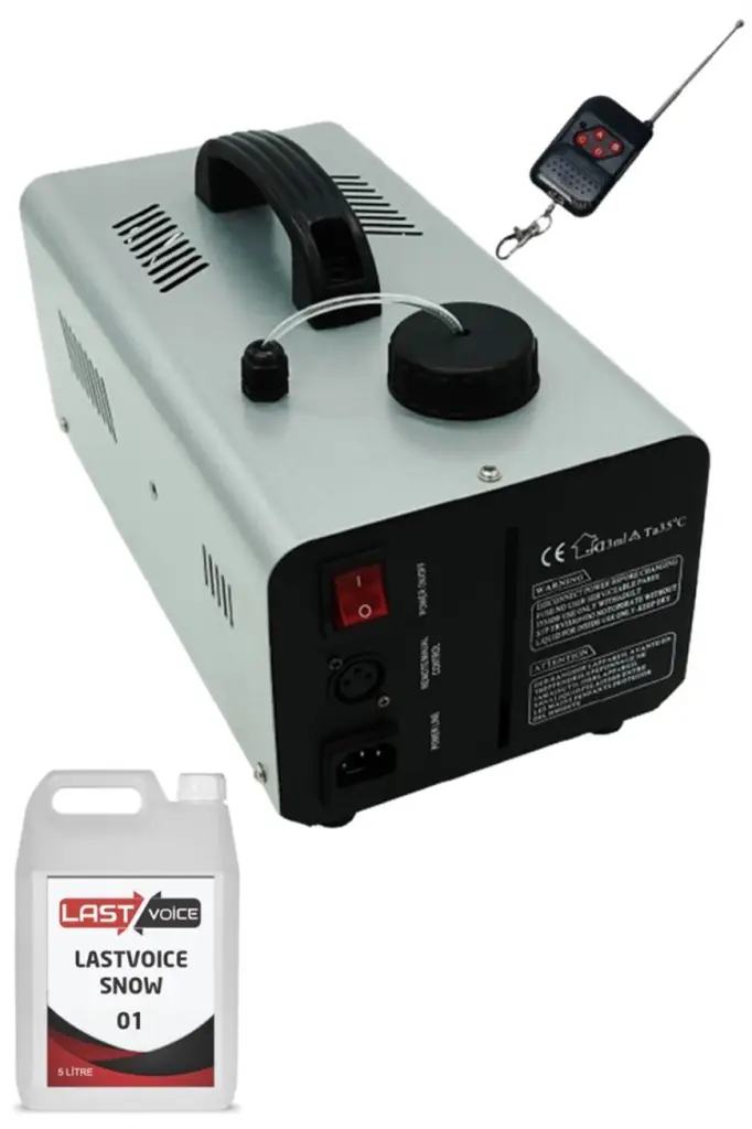 Quenlite QM-1200LK Kar Makinası 1200 Watt + 5 Litre Likit