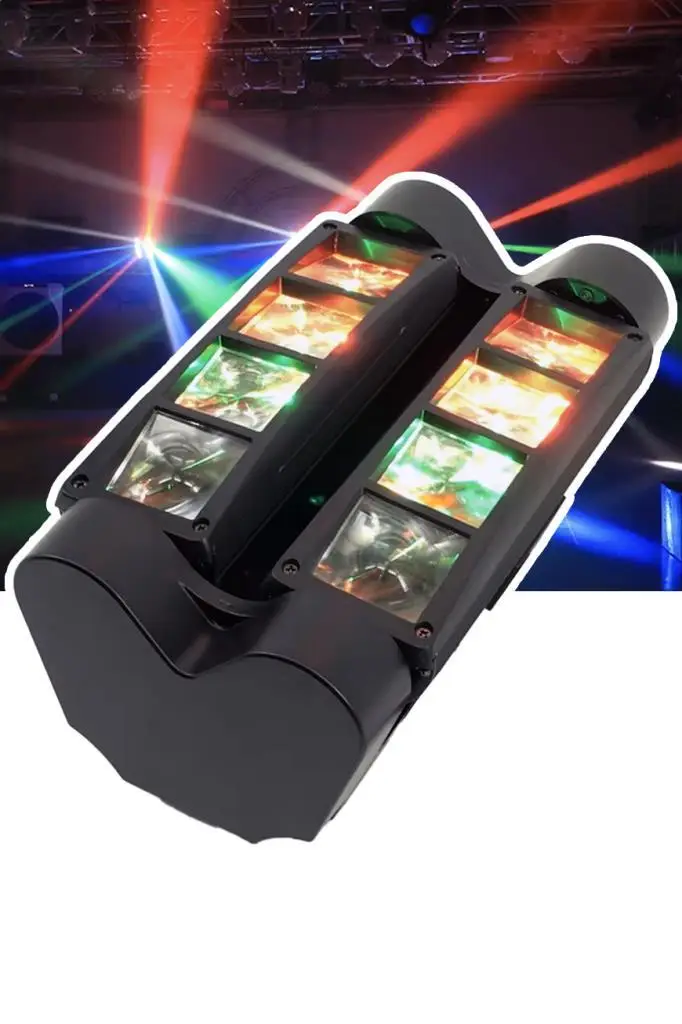 Quenlite QX-150 Led Spider Beam DMX512 Moving Head Light Robot Sahne Işık